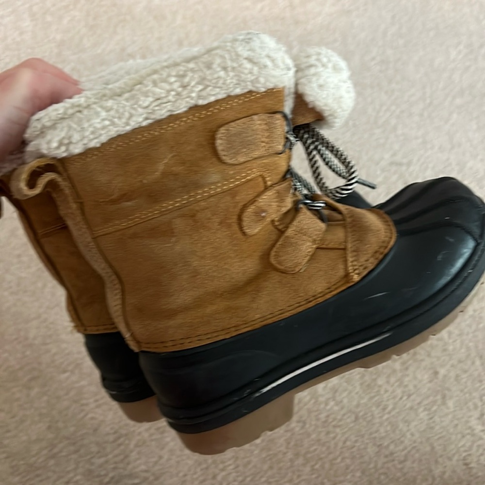 Kids’ Kit Lace-up Winter Boots. Sold on Target.com.